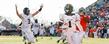 <p>Game day play action at Doyt L. Perry Stadium where Kent State Golden Flashes defeated the Bowling Green State Falcone 31-24. (photo courtesy of Matt Bliss)<br />
</p>