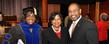 <p style="">Speakers and presenters at the Senior Scholarship Banquet included (from left to right) Kent State Assistant Vice President Dr. Geraldine Hayes Nelson, Akron Municipal Judge Annalisa Stubbs-Williams and State Rep. Vernon Sykes. Photo by Bruce Mitchell Sr.</p>