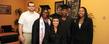 Graduates of both the Upward Bound program and Kent State University pose for a photo.