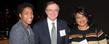 (left to right) Cleveland Public Library&amp;rsquo;s Ginaya Willoughby, Don Wicks, Interim Director of the Kent State School of Library and Information Science, and Caroline Peak, of Cleveland Public Libraries, at the reception in the Cleveland Botanical Garden.