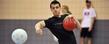 Kent State dodgeballer Josh Sayre goes on the offensive during a match.