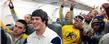 Kent State's Golden Flashes celebrate their 35-23 victory over Rutgers on their flight home from High Point Stadium.