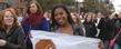 Students march in the 2011 Homecoming Parade.