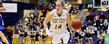 Kent State junior guard Trisha Krewson makes her way down the court against Morehead State.