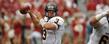 <p>Spencer Keith, Kent State’s starting quarterback, finds his target during the game against Alabama.</p>