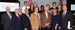 Members of the Kent State University community gather with Ohio Board of Regents Chancellor Jim Petro (right) at The Blackstone Charitable Foundation and The Burton D. Morgan Foundation's announcement of a $3.2 million, three-year partnership to train the next generation of entrepreneurs in Northeast Ohio.