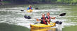 <p>Kent State students enjoy an afternoon on the Cuyahoga River, kayaking from the new canoe and kayak livery at John Brown Tannery Park in downtown Kent, Ohio.</p>