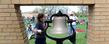 A member of the May 4 Task Force rings the bell at the moment of the May 4, 1970, shootings - 43 years earlier - during the annual commemoration.