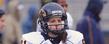 April Goss, the football team's first-ever female walk-on player, keeps an eye on the action during the Kent State Football Spring Game.