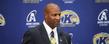 Kent State alumnus Paul Haynes responds to questions from the media after he was introduced as the new Kent State head football coach.