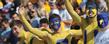 <p>Golden Flash fans show their team spirit during a 2009 game at Dix Stadium.</p>