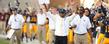 Head Football Coach Darrell Hazell reacts on the sideline during the home opener against Towson.