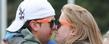 After the homecoming parade "Kiss on the K,” a new tradition intended to recognize all Kent State couples, was held.