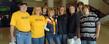 Kent State students and family members are pictured in the atrium of the Kent Student Center after shopping at the Kent State Bookstore.<br />