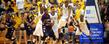 Kent State guard Eric Gaines tries to grab a loose ball during a game against Robert Morris.