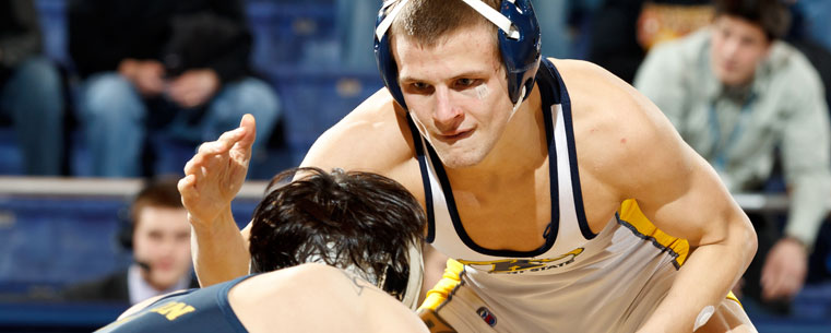 Kent State University hosts No. 12 Missouri on Friday, Dec. 9, at 7 p.m. and No. 6 Ohio State on Sunday, Dec. 11, at 1 p.m. Kent State senior Nic Bedelyon is currently ranked second in the nation in the 125-pound weight class.