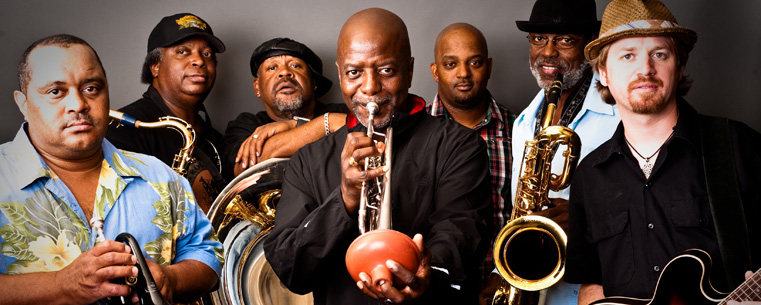 <p>The Dirty Dozen Brass Band performed Sept. 22 at the 45th Kent State Folk Festival. The group has an international reputation for genre-bending romps and high-octane performances.<br />
</p>