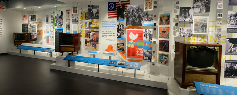 <p>The Kent State University May 4 Visitors Center features images, artifacts and multimedia to tell the story of the decade leading up to May 4, 1970, the events of that day, the aftermath and the historical impact.<br />
<br />
</p>