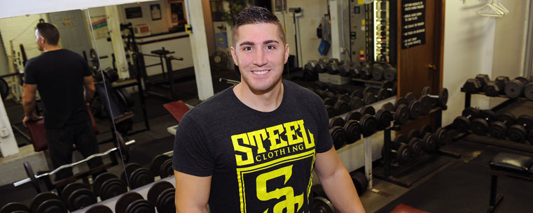 Matt Kolic, a Kent State University student majoring in entrepreneurship and native of Canton, Ohio, is experiencing success with Steel Clothing, a fitness and bodybuilding apparel company he launched earlier this year.