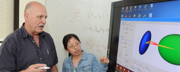 Kent State University researchers Peter Palffy-Muhoray and Xiaoyu Zheng recently found out that solving an abstract geometry problem can yield unexpected benefits.