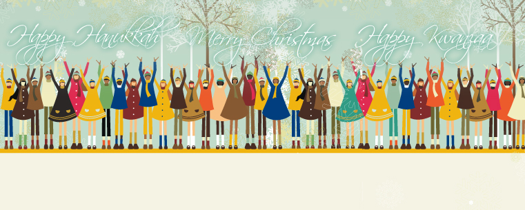 <p>Kent State graphic recognizing the holidays and linking to announcement of holiday hours.<br />
</p>