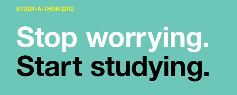 The Kent State Study-A-Thon 2012 will be held in the Kent Student Center Ballroom on Sunday, April 29, starting at 10 a.m.