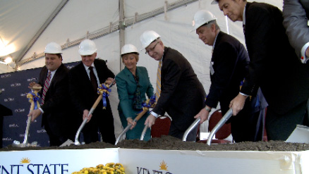 Image that links to a video of the Nov. 18 Regional Academic Center groundbreaking.