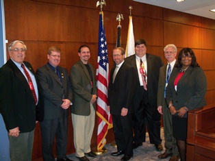 Photo of Kent Delegation with Peter Rogoff of FTA