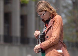 Photo from Kent State University's May 4 Commemoration