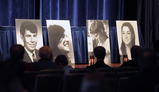 Photo from May 4 Commemoration at Kent State