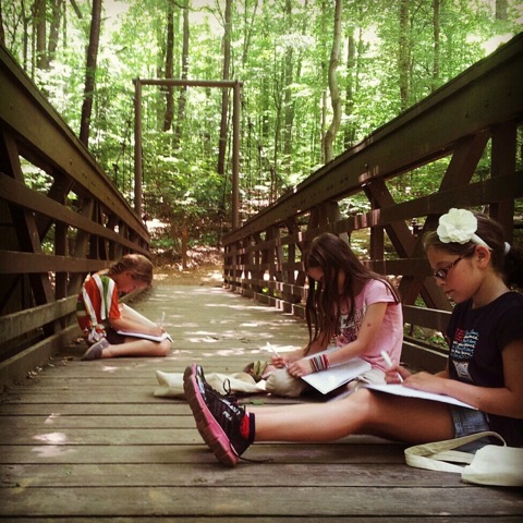 Participants in Kent State's Wick Juniors' Summer Camp