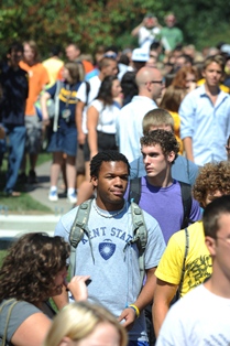 Photo of Fall 2012 Kent State University students