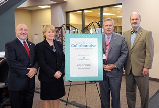 Photo from Kent State-Akron General announcement press conference