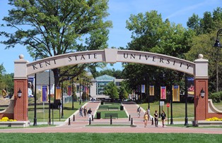 Photo of Kent State University Esplanade 