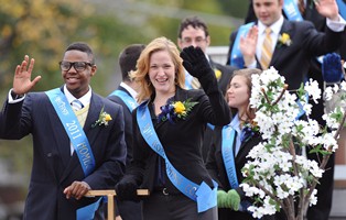 Photo from Kent State's Homecoming Parade