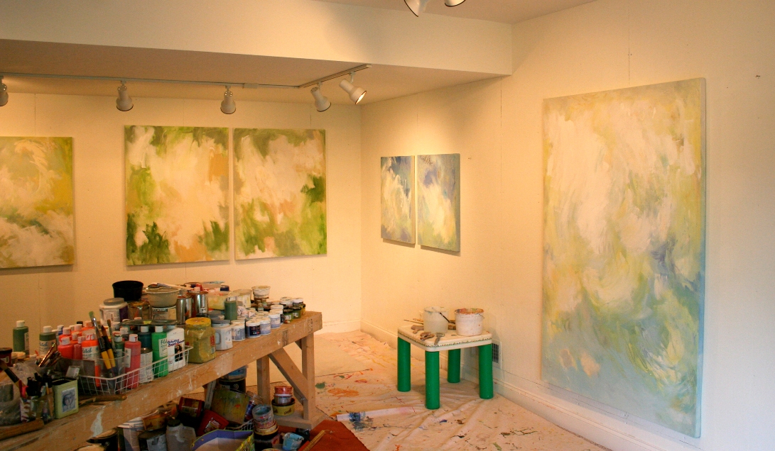 Nancy Seibert art studio